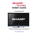 Sharp LC-42CT2E Handy Guide