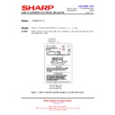 Sharp LC-42DH77EC (serv.man14) Technical Bulletin