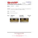 Sharp LC-42XD10E (serv.man19) Technical Bulletin