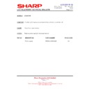Sharp LC-42XD1E (serv.man26) Technical Bulletin