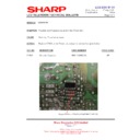 Sharp LC-42XD1E (serv.man29) Technical Bulletin