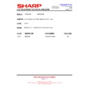 Sharp LC-45GD1E (serv.man55) Technical Bulletin