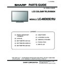 lc-46d65e (serv.man9) parts guide