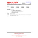 Sharp LC-46DH66 (serv.man15) Technical Bulletin