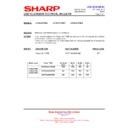 Sharp LC-46LE700E (serv.man20) Technical Bulletin