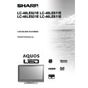 Sharp LC-46LE811E (serv.man13) User Guide / Operation Manual