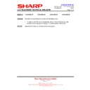 Sharp LC-46LE811E (serv.man16) Technical Bulletin