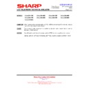 Sharp LC-46LE820E (serv.man24) Technical Bulletin