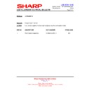 Sharp LC-46LE820E (serv.man28) Technical Bulletin