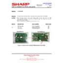 Sharp LC-46LE820E (serv.man29) Technical Bulletin