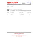 Sharp LC-46X8E (serv.man15) Technical Bulletin