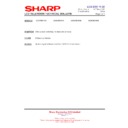 Sharp LC-46XD1E (serv.man25) Technical Bulletin