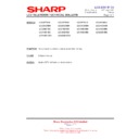 Sharp LC-46XD1E (serv.man30) Technical Bulletin