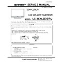 lc-46xl2eb service manual