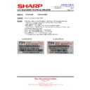 Sharp LC-50LD266K(B) Technical Bulletin