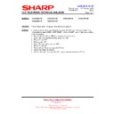 Sharp LC-50LE651K (serv.man20) Technical Bulletin