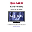 Sharp LC-52D65E Handy Guide