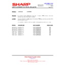 Sharp LC-52X20E (serv.man18) Technical Bulletin