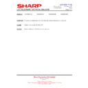 Sharp LC-52XD1E (serv.man25) Technical Bulletin