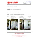 Sharp LC-52XD1E (serv.man28) Technical Bulletin