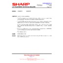 Sharp LC-52XS1E (serv.man13) Technical Bulletin