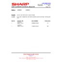 Sharp LC-52XS1E (serv.man14) Technical Bulletin