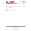 Sharp LC-65GD1E (serv.man9) Technical Bulletin