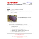 Sharp LC-65XS1E (serv.man13) Technical Bulletin