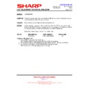Sharp LC-70LE741E (serv.man21) Technical Bulletin