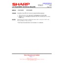 Sharp LC-70UD20KN (serv.man11) Technical Bulletin