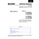 Sharp LC-70UD20KN (serv.man2) Service Manual