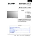Sharp LC-70UD20KN (serv.man4) Service Manual