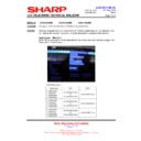 Sharp LC-80UQ10KN (serv.man12) Technical Bulletin