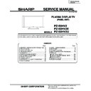Sharp PZ-50HV2E (serv.man34) Service Manual