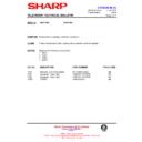 Sharp SV-257XH (serv.man14) Technical Bulletin
