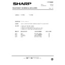Sharp VT-3700H (serv.man51) Technical Bulletin