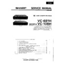 Sharp VC-108 (serv.man2) Service Manual