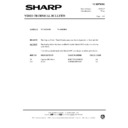 Sharp VC-A111HM (serv.man15) Technical Bulletin