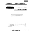 Sharp VC-A111HM (serv.man2) Service Manual