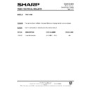 Sharp VC-A113HM (serv.man20) Technical Bulletin
