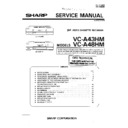 Sharp VC-A43HM (serv.man7) Service Manual