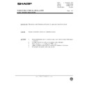 Sharp VC-A55HM (serv.man23) Technical Bulletin
