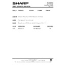 Sharp VC-A63HM (serv.man15) Technical Bulletin