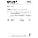 Sharp VC-BS97HM (serv.man40) Technical Bulletin