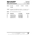 Sharp VC-D805H (serv.man20) Technical Bulletin