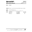 Sharp VC-H89HM Technical Bulletin