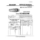 Sharp VC-M202HM Service Manual
