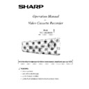 Sharp VC-M20HM (serv.man7) User Guide / Operation Manual