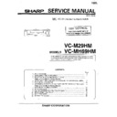 Sharp VC-M29HM (serv.man2) Service Manual