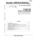 Sharp VC-M321HM Specification